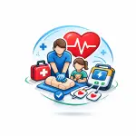 Adult and Paediatric BLS Training Icon